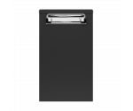 Aluminum Memo Storage Clipboard - Black